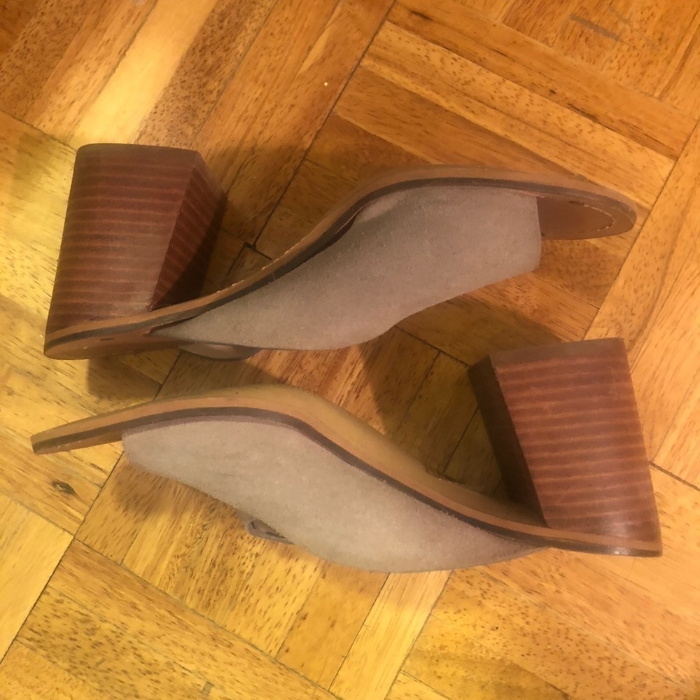 Top Shop Suede Mules​​​​​​​​​​​​​